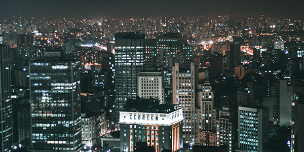 Cityscape at night
