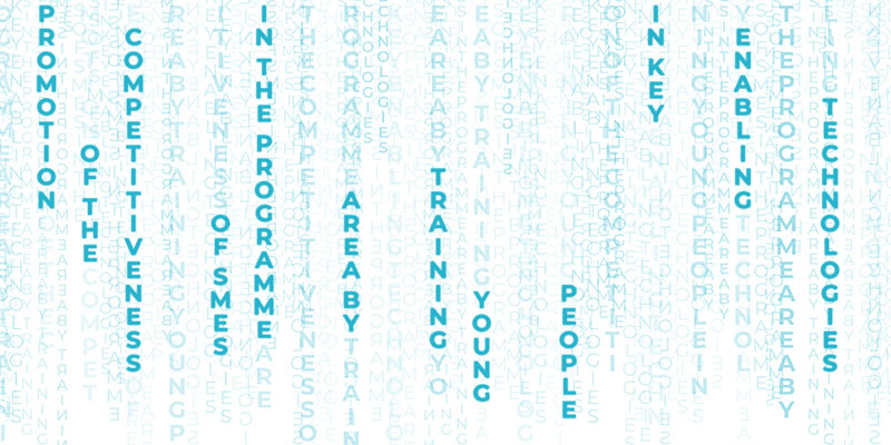 Training young people on Key Enabling Technologies vertical text