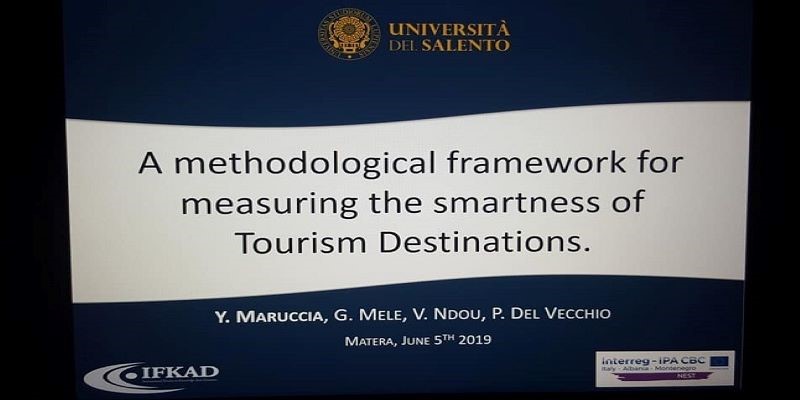Digital Tourism and Smart Tourism Destinations at IFKAD 2019 NEST poster