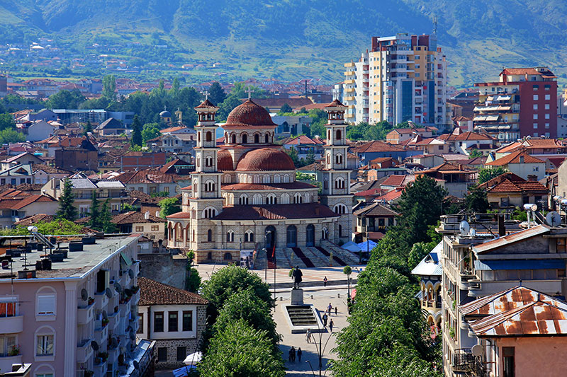 official launch of the project in Korca, Albania Korca photo