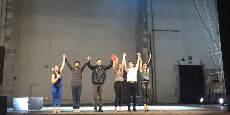 Festival Tournee held in Barletta actors thank the public