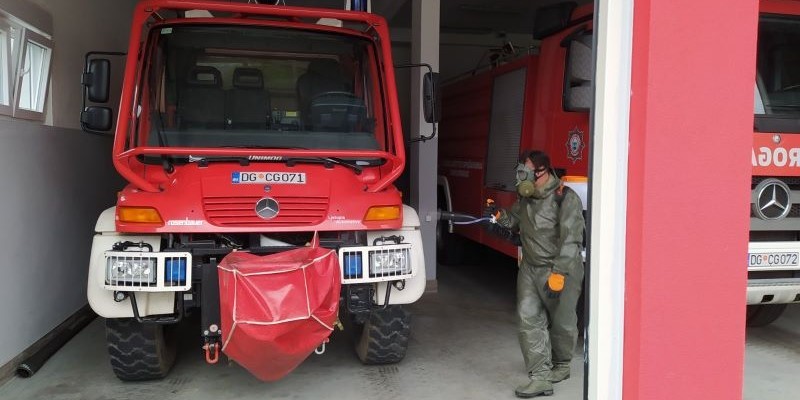 fire truck cleanliness