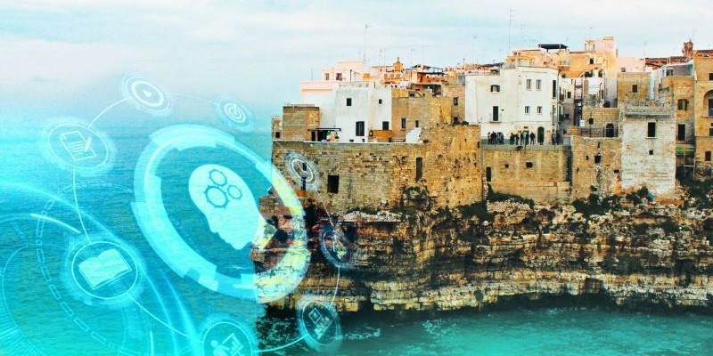 NEST, Tourism and Covid-19 Polignano cliff