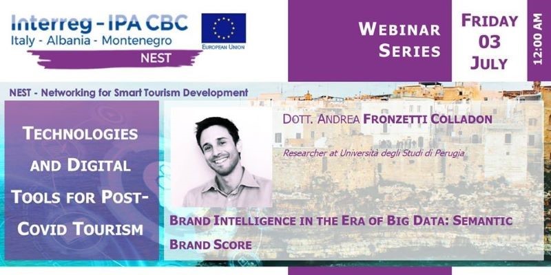 NEST, Webinar Series on ‘Brand Intelligence in the Era of Big Data: Semantic Brand Score’ webinar cover