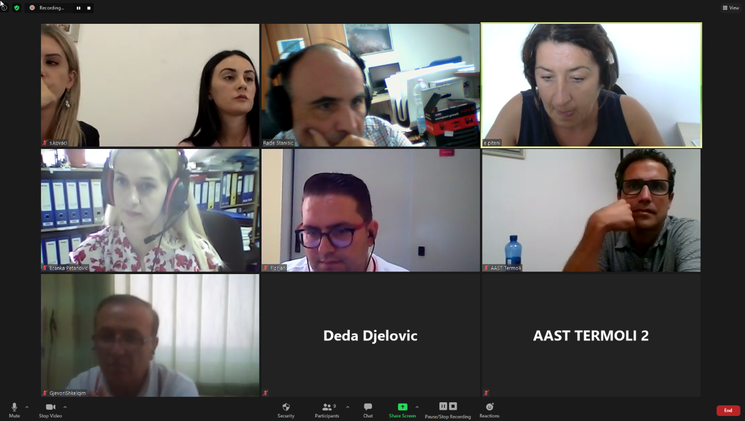 EFINTIS, Online Kick off Meeting online kick off meeting