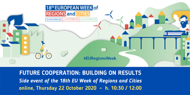 #EURegionsWeek / Future cooperation: building on results EURegionsweek cover event
