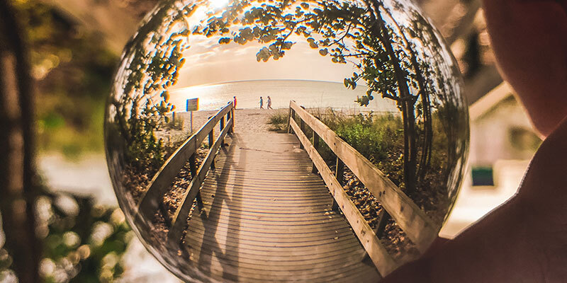 pier on the beach