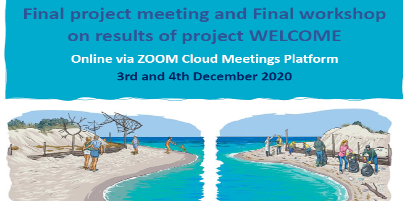 Final meeting and workshop on results of WELCOME project beach cleaning