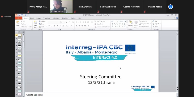 Steering Committee meeting Meeting call