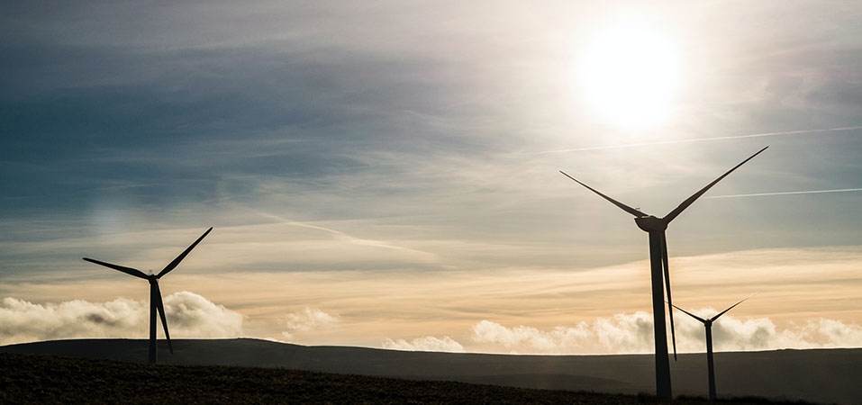 wind turbines