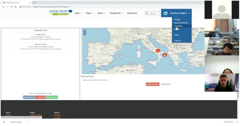 fourth webinar for field exercise Meeting call