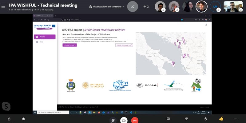 technical meeting for the presentation of the ICT Platform Meeting call