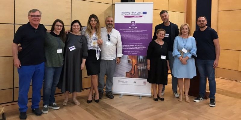 First workshop on the Adriatic Cultural Bridge and Folk Music NETFOLK group photo
