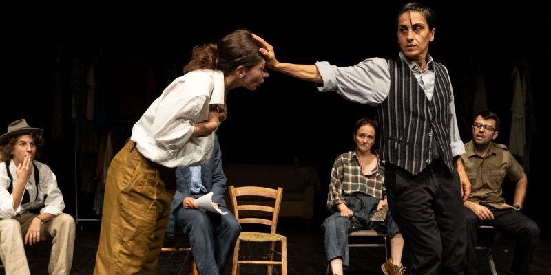 LA RIPARAZIONE on stage in Lecce on 17 and 18 July theatrical performance scene