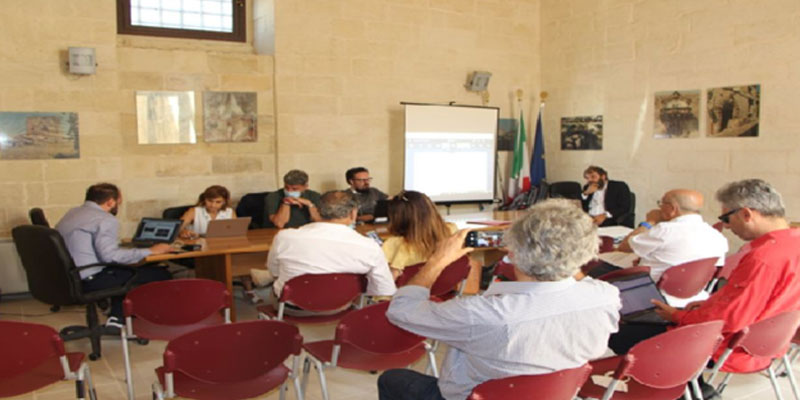 the project starts with the kick-off meeting in Martano Meeting
