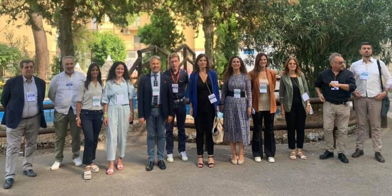 capital of transnational sports tourism with the European project group photo