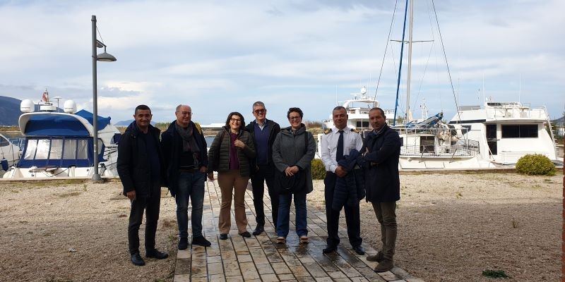 ncoming event to promote sustainable cooperation in the Southern Adriatic Ports group photo