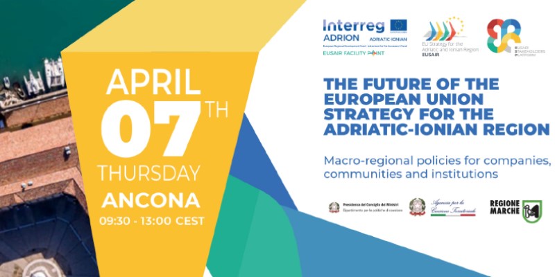 The Future of EUSAIR Action Lab event poster