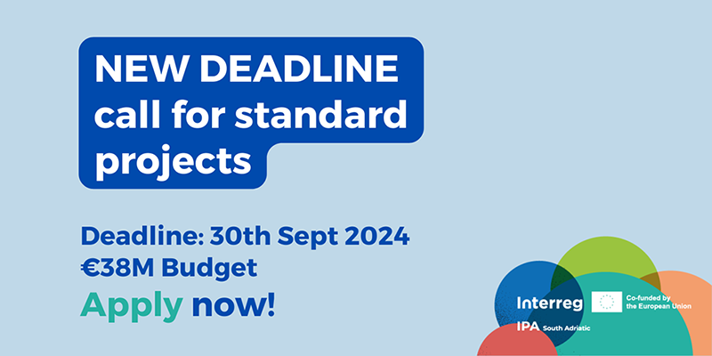 STANDARD CALL FOR PROPOSALS: deadline postponed to 30 September 2024!