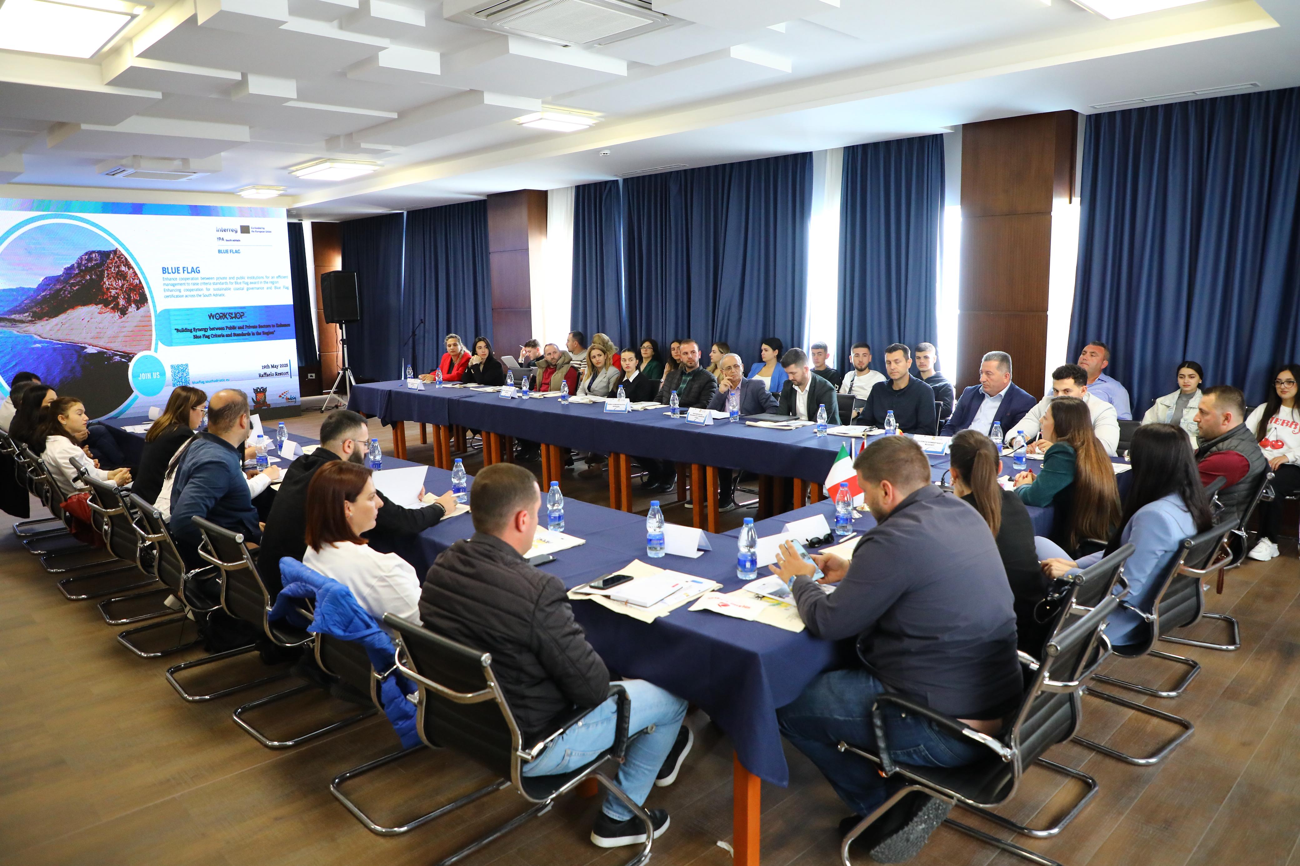 table with speakers and participants