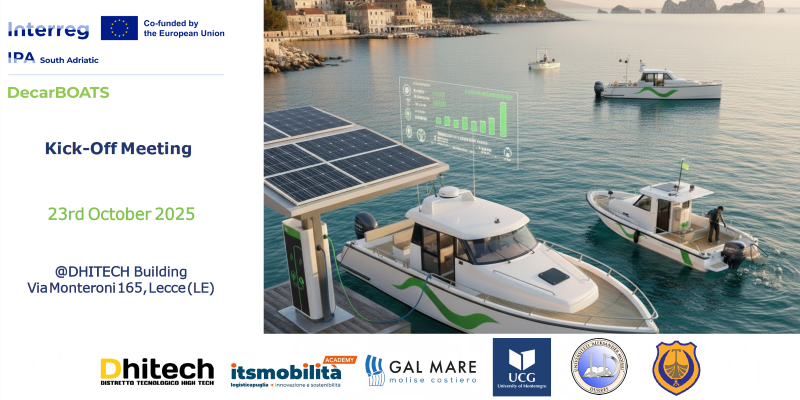 nterreg DecarBOATS kicks off to drive the decarbonization of small boats across the South Adriatic