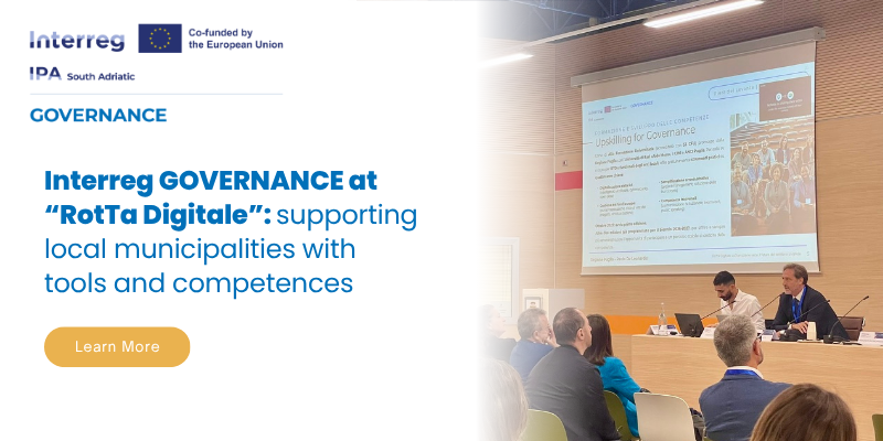GOVERNANCE showcases concrete solutions at “RotTa Digitale” in Bari to empower local administrations