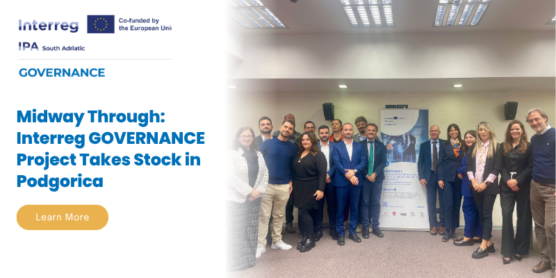 Interreg GOVERNANCE takes stock: mid-point review sets the stage for digital transformation in South Adriatic 