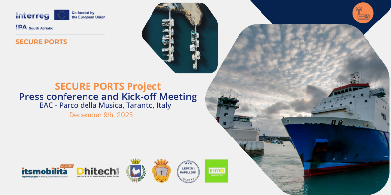 The SECURE PORTS project starts in Taranto, launching a cross-border ...