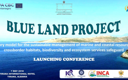 Blue Land project poster