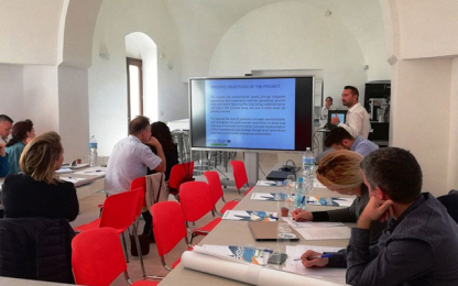 Low Adriatic Species and Habitat presented on September in Italy project meeting