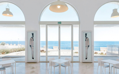 Culture in Motion in Adriatic Networks of Museums. Pino Pascali Museum – ph. Marino Colucci window on the sea
