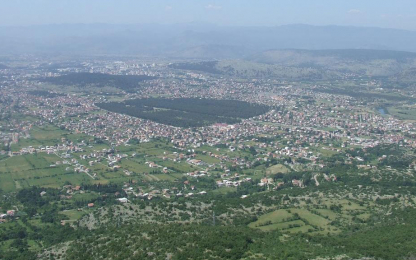 Podgorica top view 