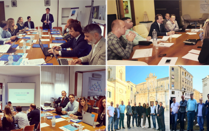 An operational and concrete Mid-term review meeting in Lecce meeting
