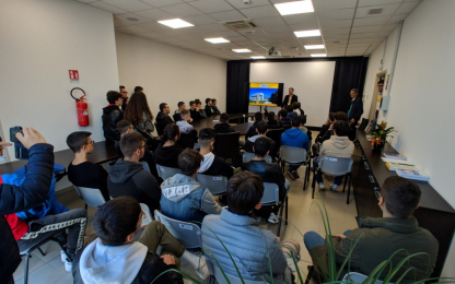 ays of Promotion of Scientific Culture in Lecce Public attending a presentation