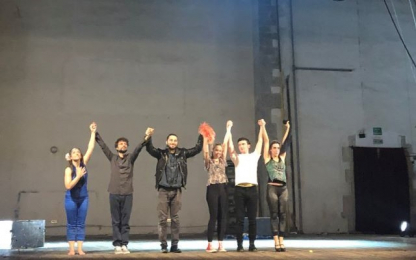 Festival Tournee held in Barletta actors thank the public