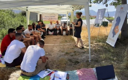 FILA, The first workshop in Albania outdoor workshop