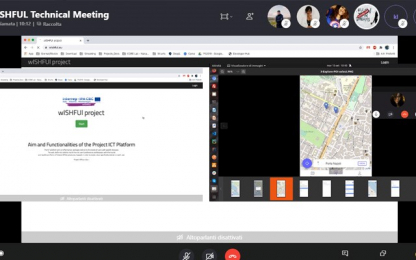 WISHFUL, Online Project Meeting online meeting