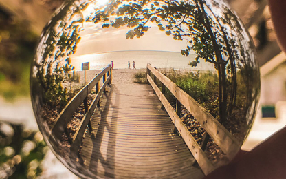 pier on the beach