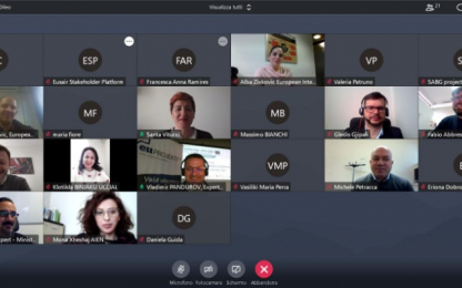 Cross-border conference, the final day Meeting call
