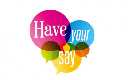 Last call for the public consultation ballon, have your say