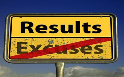 Results placard