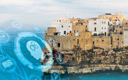 Smart Tourism Management city on the sea