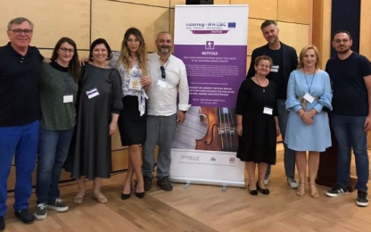 First workshop on the Adriatic Cultural Bridge and Folk Music NETFOLK group photo