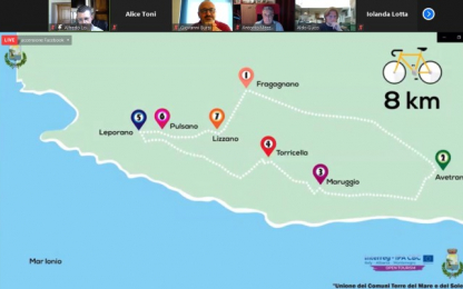 Social networks and web pages for digital valorization of tourist destinations Meeting call, map