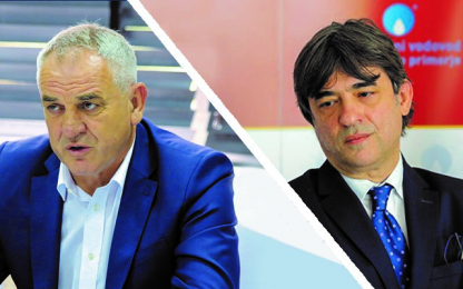 first press conference and local participatory workshop in Montenegro Mr Goran Jevric , Mr Ivan Špadijer