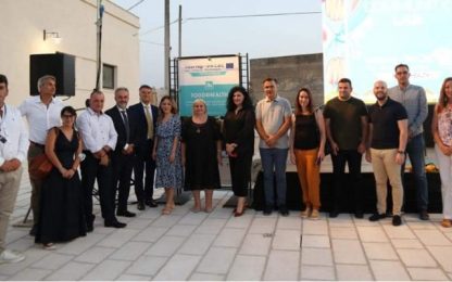 Community Lab in Tricase group photo