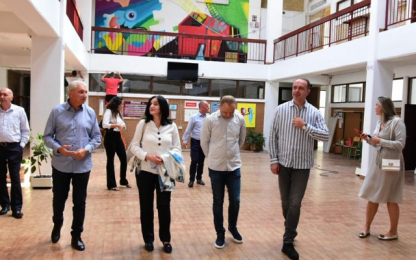 Pilot action of the Municipality of Tuzi Municipality visit