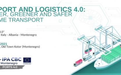 Networking event in Transport and Logistics 4.0 on 29 October PORTS 4.0 event poster