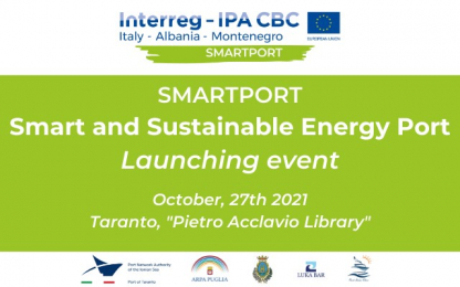 Taranto on 27 October SMARTPORT event poster