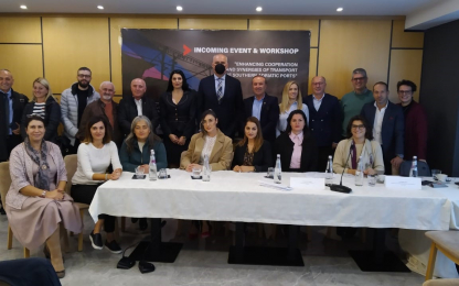 workshop in Albania to enhance cooperation group photo